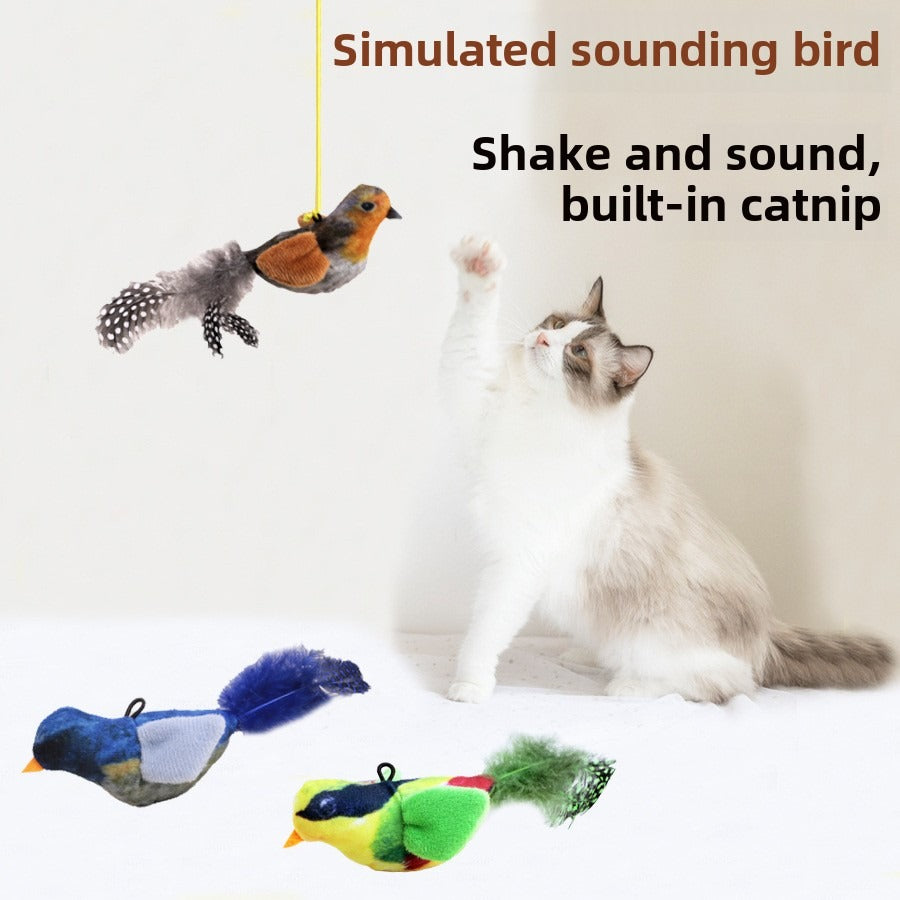 Pet Sound Bird Toy,Alleviate Pet Anxiety