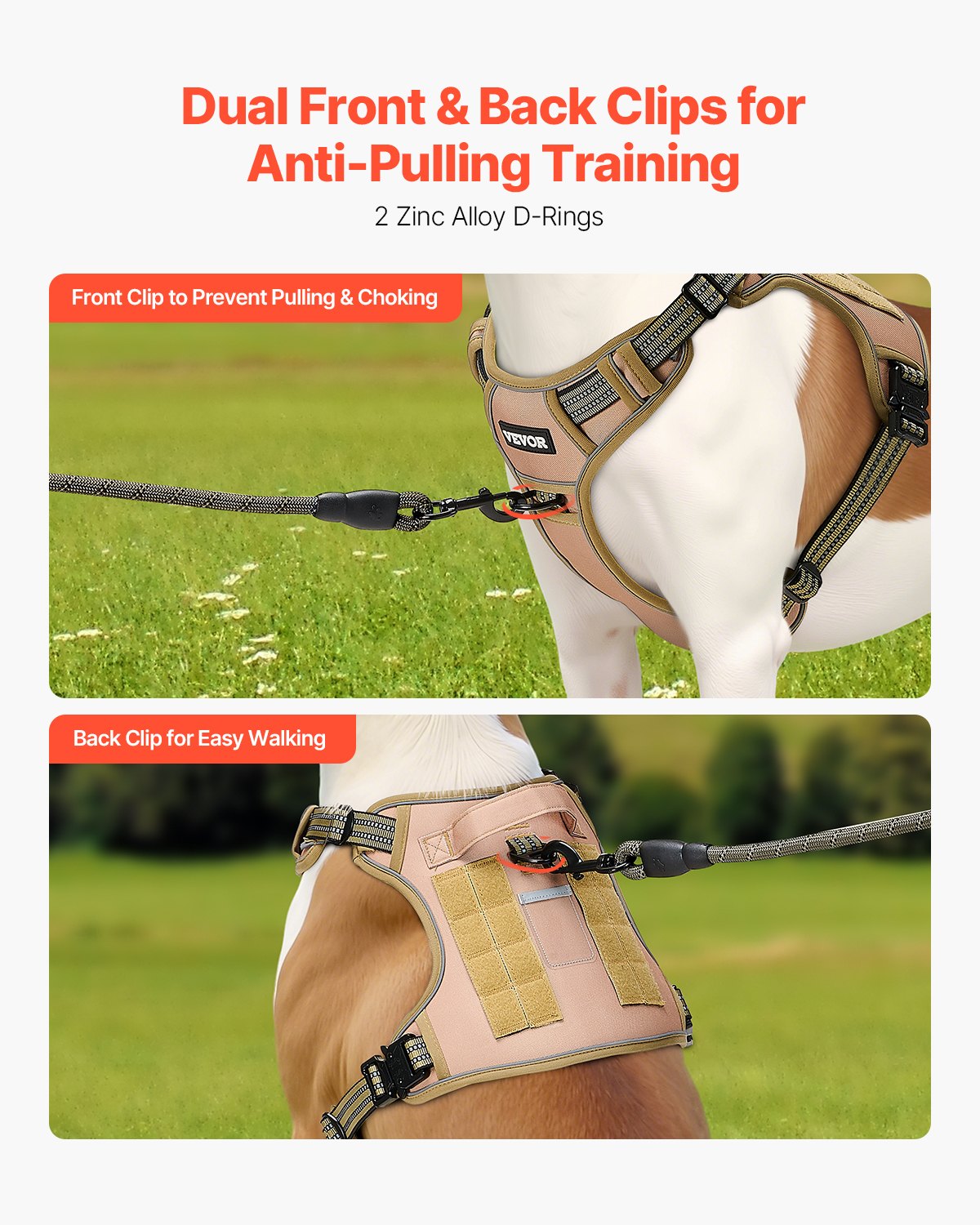 Dog Harness For Large Dogs No Pull Tactical