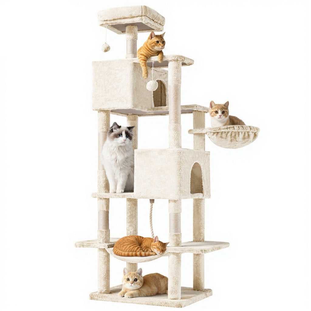 Cat Tree Tower, Large 66 inch ,