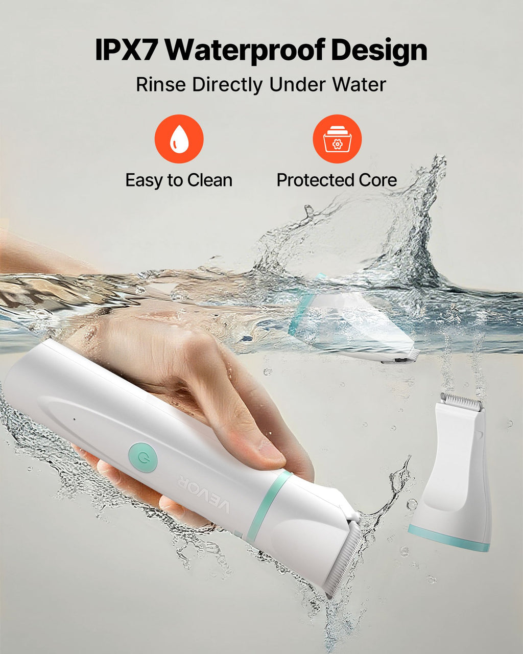 Dog and cat Grooming Kit, Low Noise, Rechargeable 4 in 1